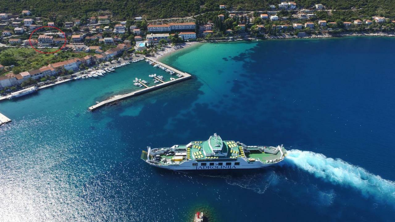 Pansion Antunovic Hotel Trpanj Eksteriør billede